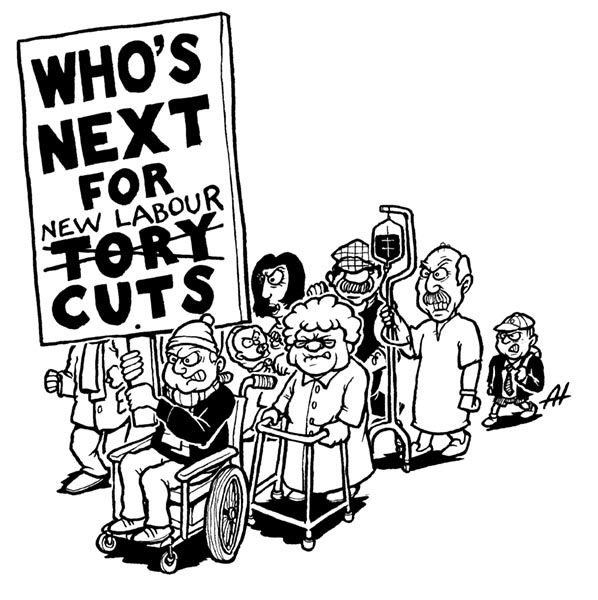 Whos Next For New Labour Cuts – Cover