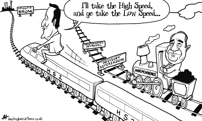 I’ll Take The High Speed…