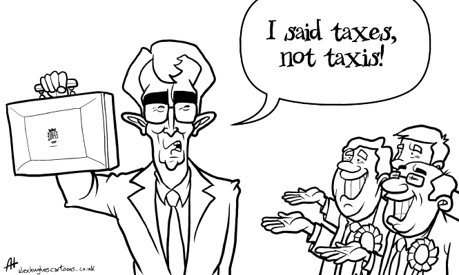 I Said Taxes, not&nbsp;Taxis!