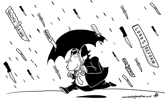 It’s Raining Knives!