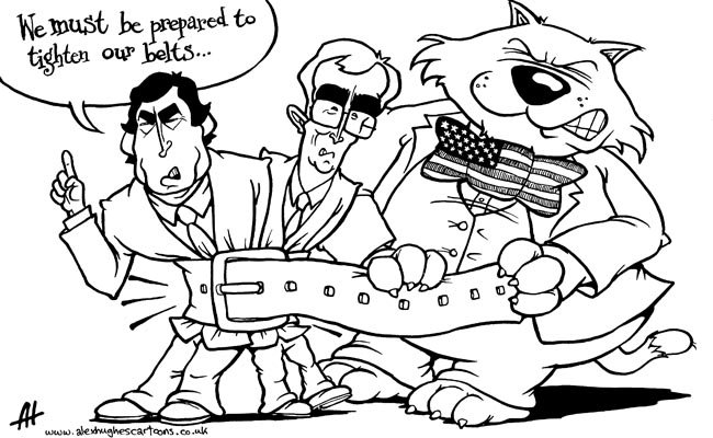 We must be prepared to tighten our&nbsp;belts…