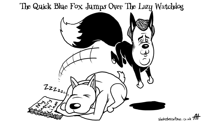 The Quick Blue&nbsp;Fox