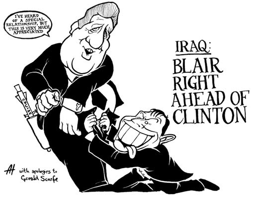 Blair Right Ahead Of&nbsp;Clinton