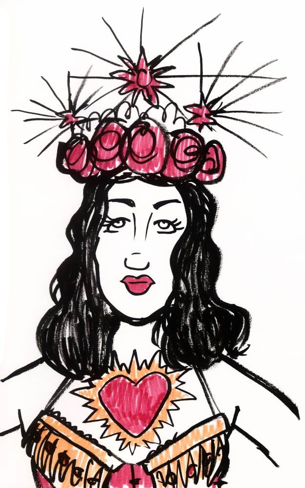 Eliza Delite - La Madone au coeur blesse