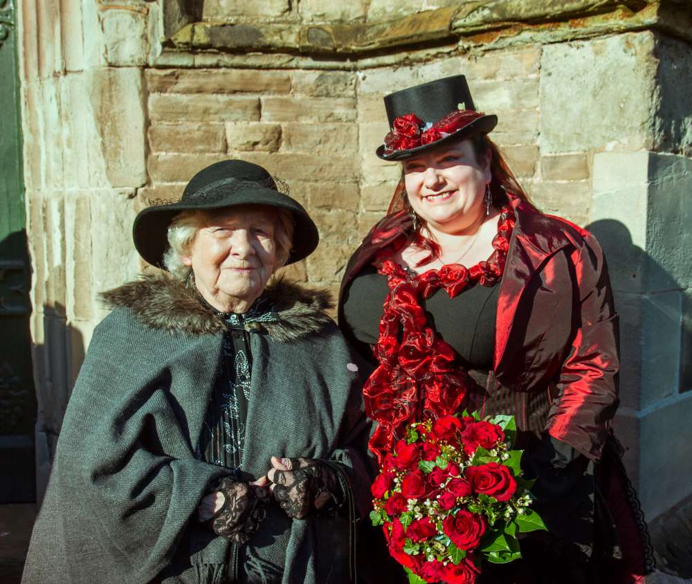 Maria with her Mother