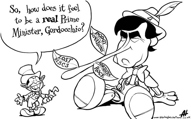 So, how does it feel to be a real Prime Minister, Gordocchio?