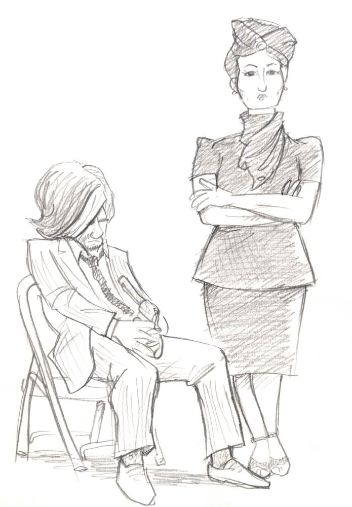 Phteven Von Morgenstern and Kitten von Mew as Harold and Mrs Chasen