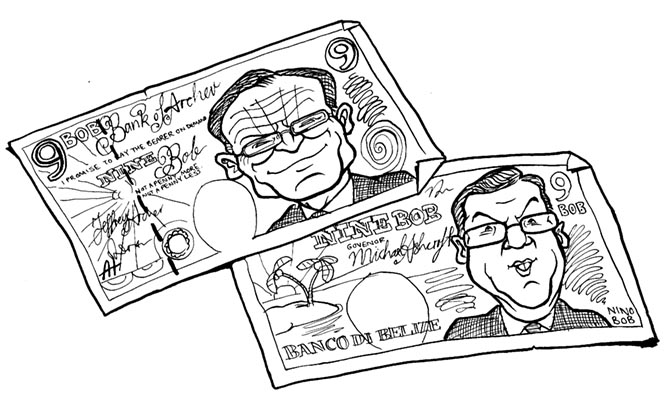 9 Bob Note – Alex Hughes Cartoons