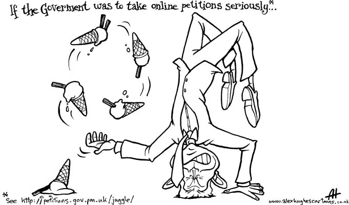 If the Government was to take online petitions seriously…
