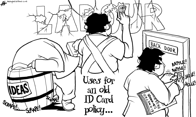 Uses for an old ID Card&nbsp;policy…