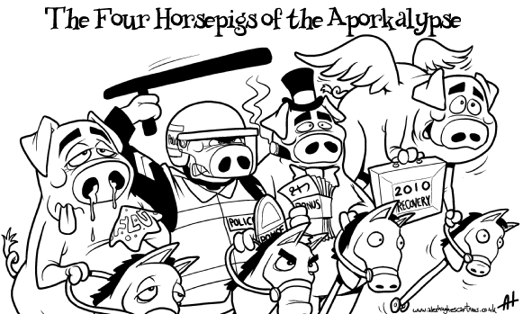 The Four Horsepigs of the&nbsp;Aporkalypse