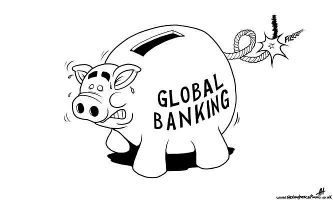 The global banking system goes&nbsp;BOOM!