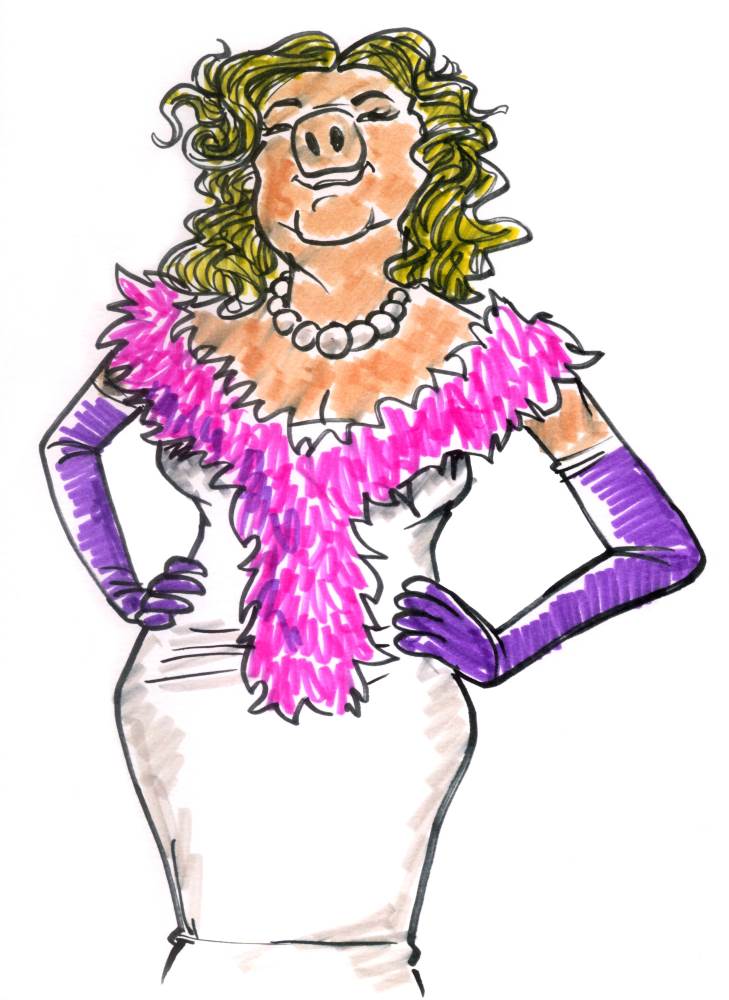 Liberty Pink - Miss Piggy